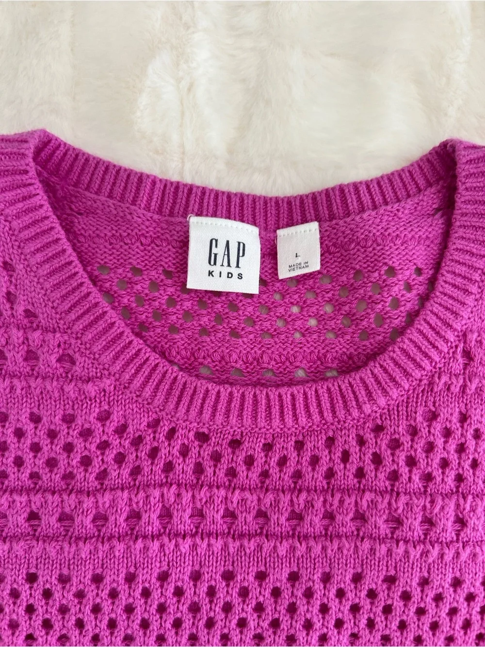 💗 GAP Pink Crochet Skort and Top Matching Set